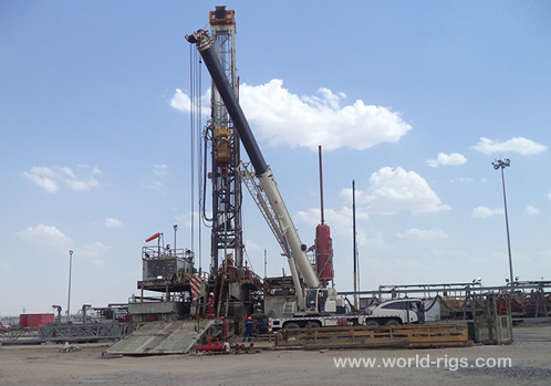 China Xj350 Oilfield Workover Rig with Double Drum and API Certificate -  China Onshore Workover Rig, Rig Power 350HP