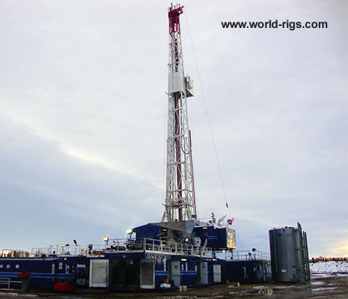 Cantilever Triple 4000 Drilling Rig For Sale