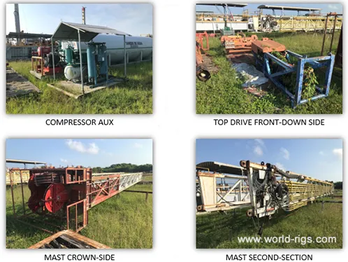 Tele Double Rig Trailer Mounted Telescopic Mast, Double Rig for Sale, Land Rigs for ...