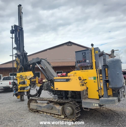 Rocs Rigs Atlas Copco T30 Power ROC Crawler Drilling Rig - For Sale, Land Rigs ...